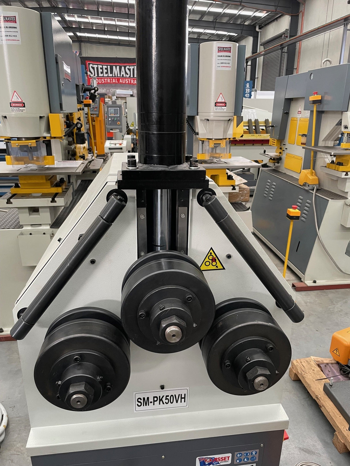 Roller Section & Pipe Hydraulic 50mm - Model SM-PK50VH