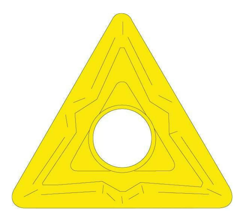 Insert Pack (10) to Suit Turning & Boring Negative 12mm Edge 0.8 Radius