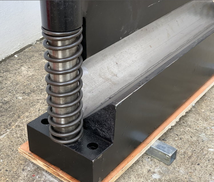 Pressbrake Bending Attachment 600mm Long 120mm Vee Opening
