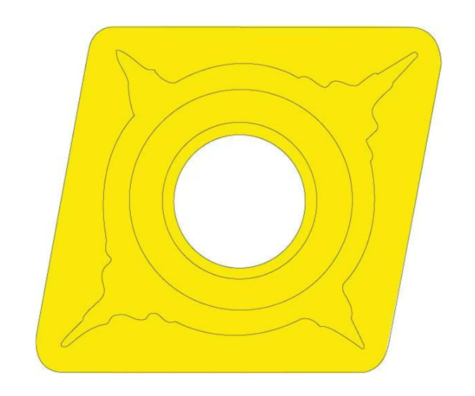 Insert Pack (10) to Suit Turning & Boring Negative 22mm Edge 0.8 Radius
