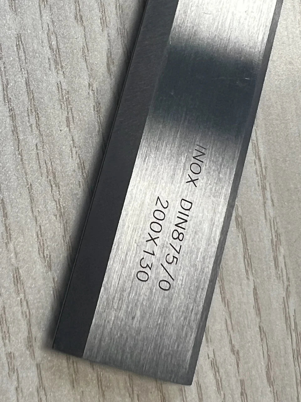 90-Degree Engineers Square, 130mm x 200mm, Bevelled Edges