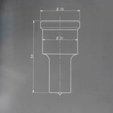 9001 Series Punch 14mm - Round Profile