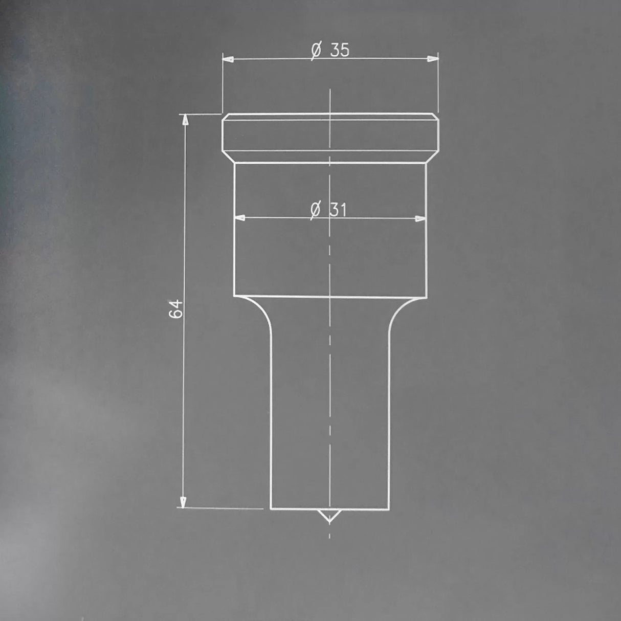 9001 Series Punch 6mm - Round Profile
