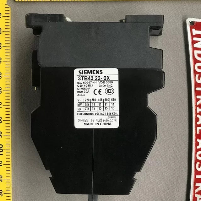 A.C. Contactor (ZX-KM4E) for SM-1660B 415V Lathe