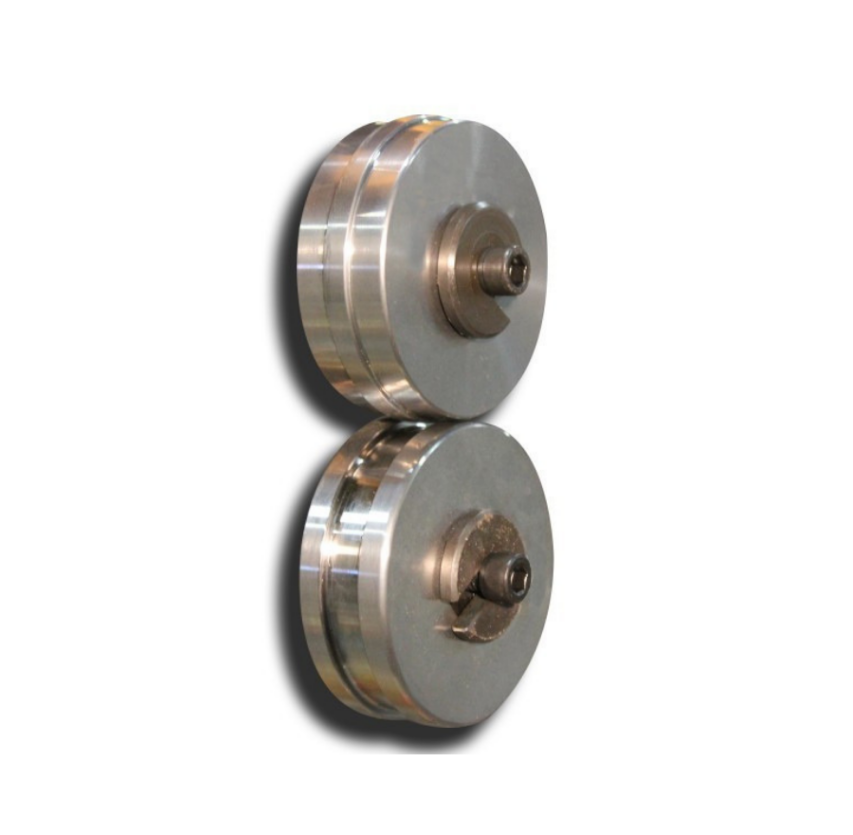 BR18E Bead Roller (Jenny & Swage) 1/2" Flat Bead Roll Set