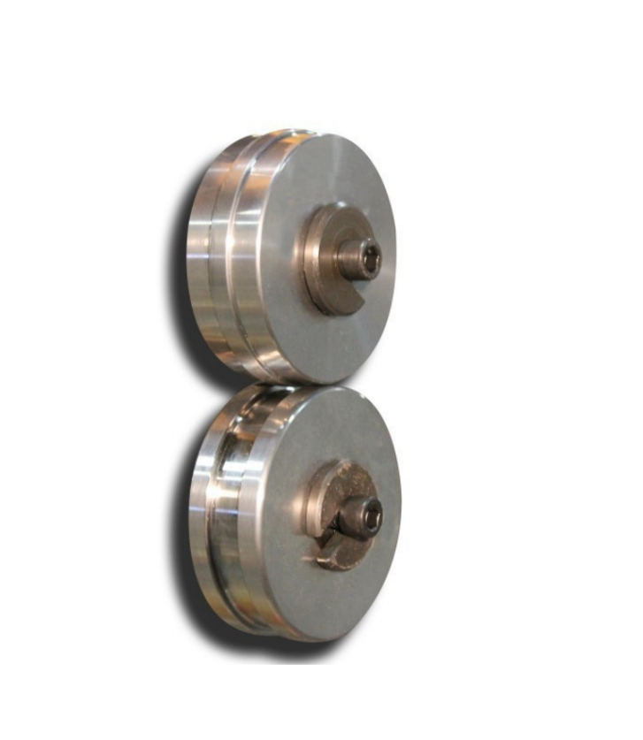 BR18E Bead Roller (Jenny & Swage) 3/8" Flat Bead Roll Set