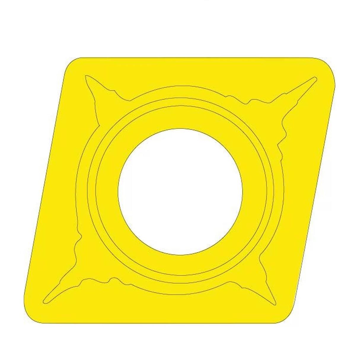 Carbide Inserts (10-Pack) for Screw Type Positive Boring Bars
