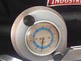 Dial Protractor with Bevelled Blade, Metric