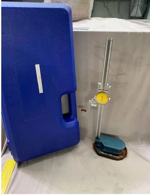 Dial Height Gauge, Metric, 0-300mm Range