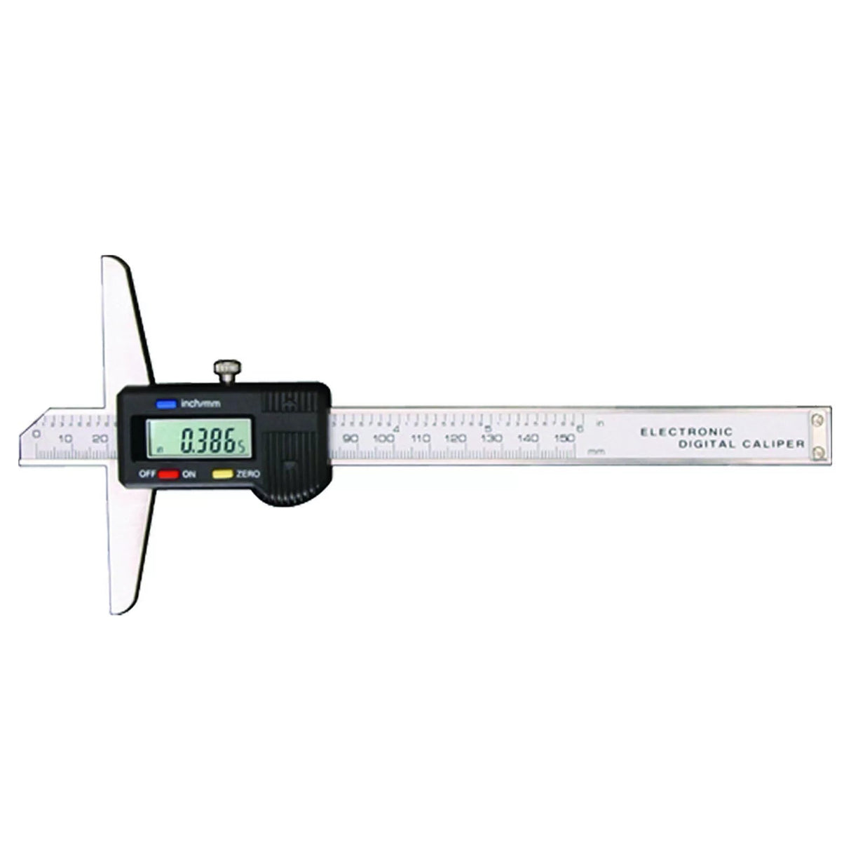 Digital Depth Gauge, 200mm Range, Dual Measurements