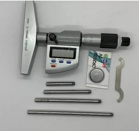 Digital Depth Micrometer, 0mm - 100mm Range
