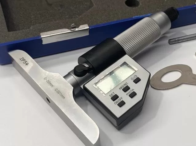 Digital Depth Micrometer, 0mm - 50mm Range