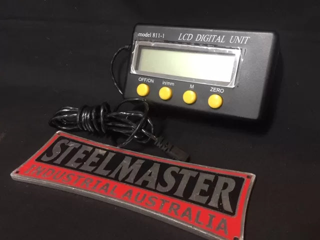 Digital LCD Axis Counter, 1-Axis, 2000mm Cable