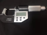 Digital LCD Micrometer Set, 4 Piece, 0-100mm Range