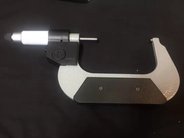 Digital LCD Micrometer Set, 4 Piece, 0-100mm Range