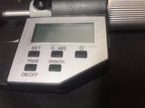 Digital LCD Micrometer Set, 4 Piece, 0-100mm Range