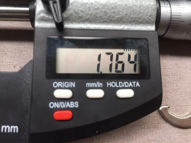 Digital Micrometer, 75-100mm Range, Dual Reading