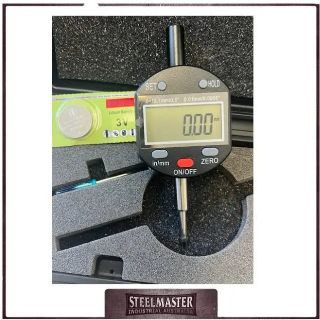 Digital Dial Indicator, 0.01-10.00mm Range