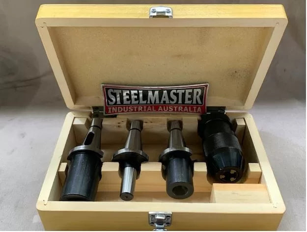 Drill & Mill Accessory Kit - 4 Piece, To Suit ISO30