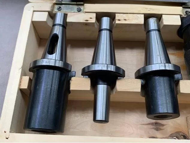 Drill & Mill Accessory Kit - 4 Piece, To Suit ISO30