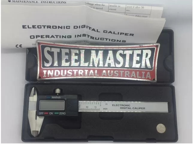 Digital Vernier Caliper, 75mm Dual Reading, Metric & Imperial