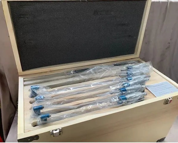 External Micrometer Set, 6 Piece, 150-300mm Range