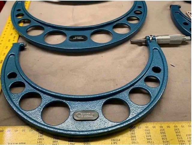 External Micrometer Set, 6 Piece, 150-300mm Range