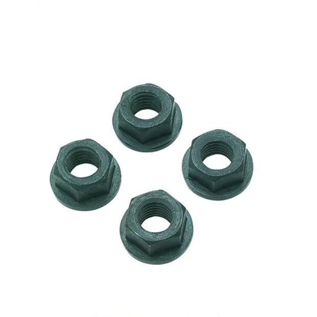 Flanged Nut Set, 12mm T-Slot Size, Set of 4