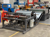 HVAC Auto Duct Line Model: AML-3, 1550mm, Twin Decoiler, Leveller/Ribbing/Notching/Shearing/Folding