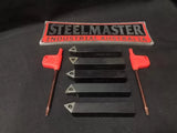 Lathe Indexable Carbide Tooling Kit, 5-Piece 10mm