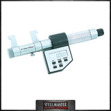 Digital Micrometer, 25-50mm Range, Dual Reading