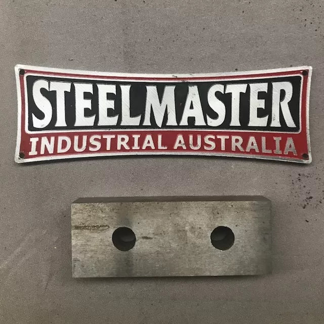 Ironworker Front Notching Plate (Bottom) 94x18x35mm for SM-PS120
