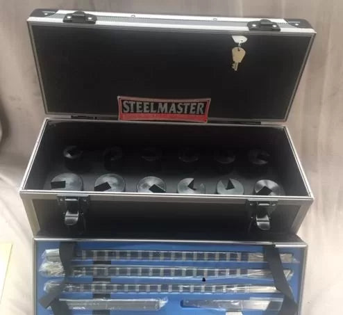 Keyway Broach Set, 13 Piece, 10mm - 14mm Range, with Carry Case