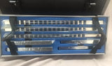 Keyway Broach Set, 13 Piece, 10mm - 14mm Range, with Carry Case