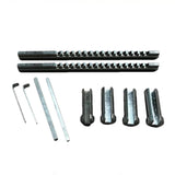Keyway Broach Set, 8 Piece, 4mm - 5mm Range