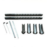 Keyway Broach Set, 8 Piece, 6mm - 8mm Range