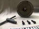 6-Jaw Lathe Chuck (Back Plate) - 130mm Diameter , 35mm Bore