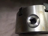 6-Jaw Lathe Chuck (Back Plate) - 130mm Diameter , 35mm Bore