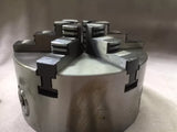 6-Jaw Lathe Chuck (Back Plate) - 130mm Diameter , 35mm Bore
