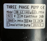 Lathe Coolant Pump 415V 40W for SM-13, SM-14 Series