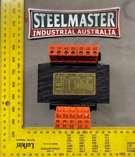 Lathe Step Down Transformer 415V (JBK5 120 VA) for SM-1440TR