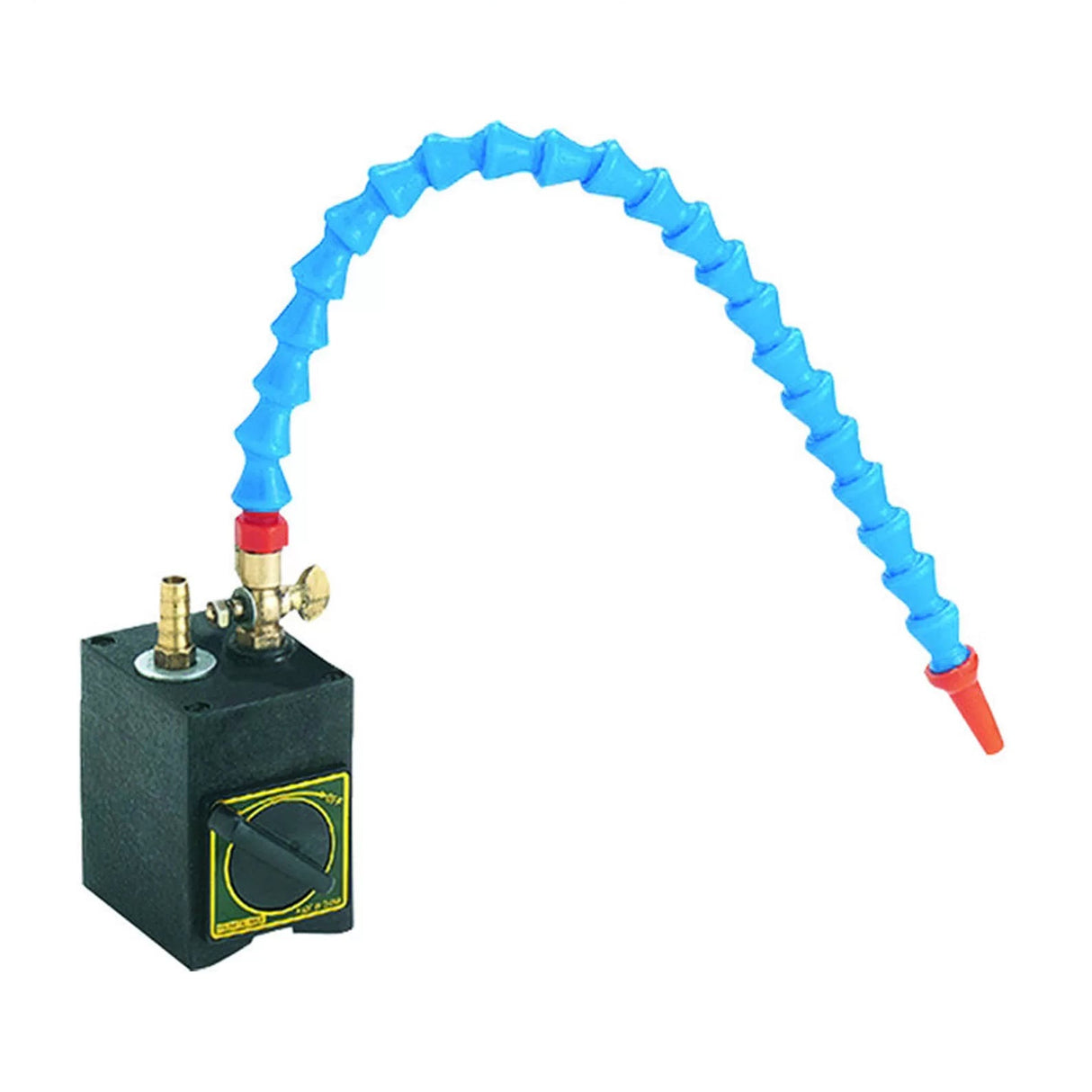 Magnetic Base with Coolant Hose, 620 N Adhesion