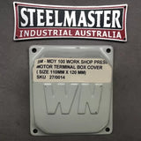Workshop Press Motor Terminal Box Cover 110mm x 120mm to suit SM-MDY100