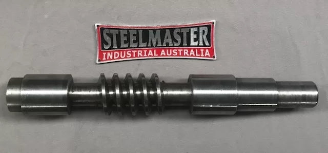 Motorised Curving Rolls Worm Shaft