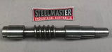 Motorised Curving Rolls Worm Shaft