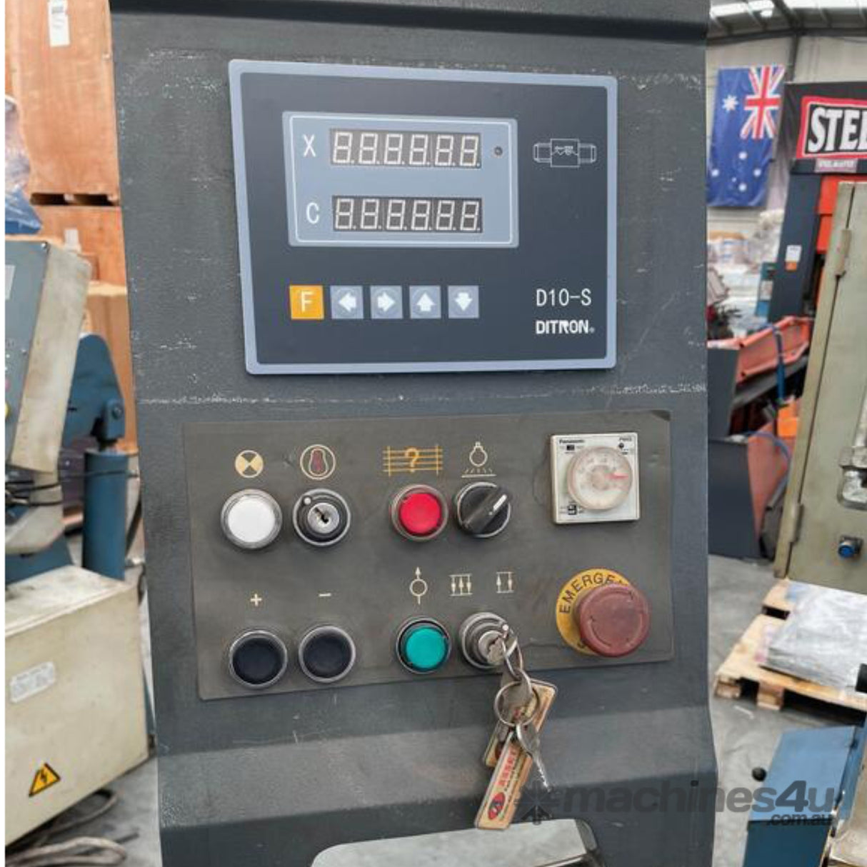 Steelmaster 2500 x 6mm Used Guillotine
