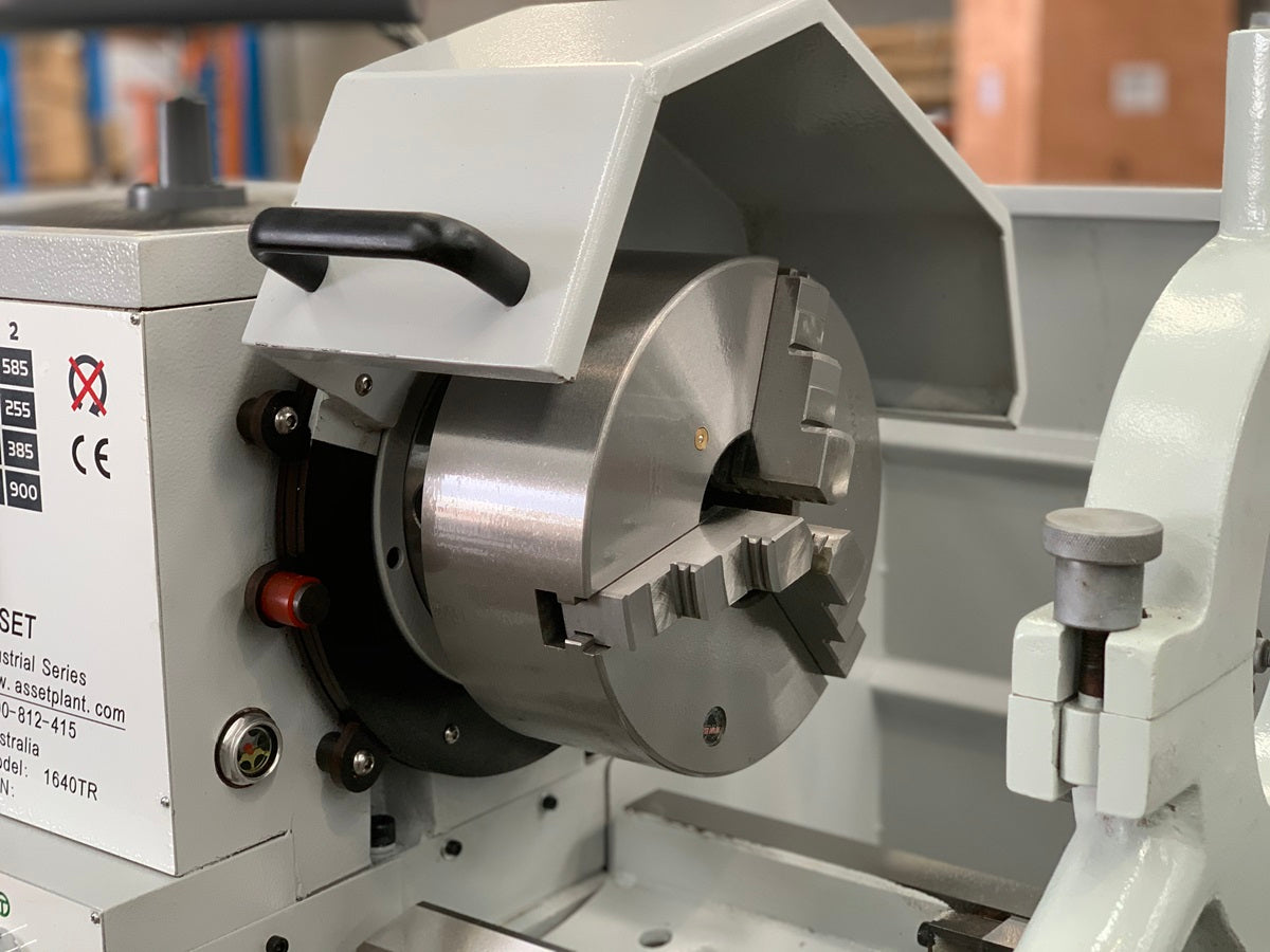 ASSET 1640TR – EURO Toolroom Precision Lathe. 1000mm Centres, 410mm Swing, 52mm Bore, 2 Axis DRO