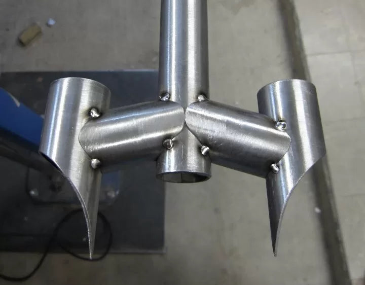 Industrial Tube/Pipe Grinding Linisher, 30-90 Deg Tilt (Price Upon Request)