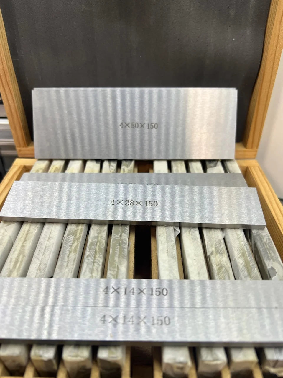 Parallel Bar Set (14 Pairs), 4mm, Precision Ground Hardened Alloy Steel
