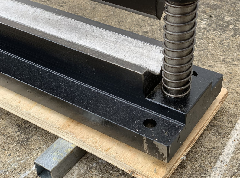 Pressbrake Bending Attachment 450mm Long 40mm Vee Opening